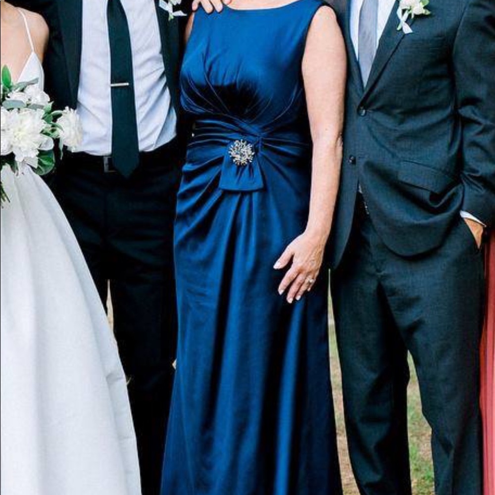 Royal Blue wedding attire Dress